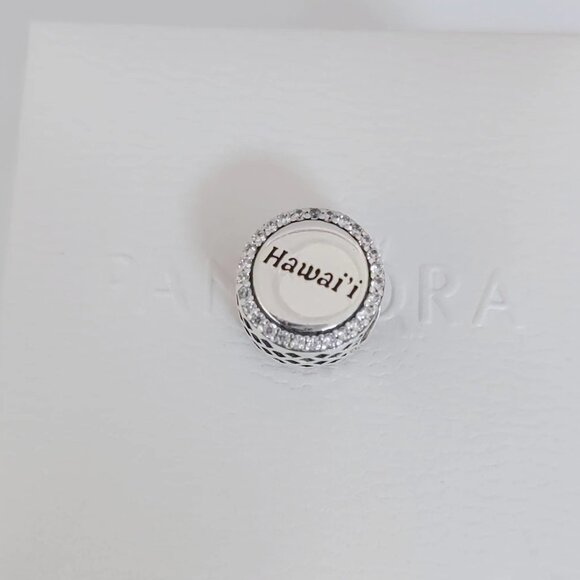 Pandora Hawaii Exclusive Islands Travel Charm Bead S925 Silver Pendant with box - Picture 6 of 6